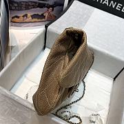 Chanel Vintage Flap Bag Brown 2910 Size 30 x 18 x 4 cm - 4