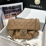 Chanel Vintage Flap Bag Brown 2910 Size 30 x 18 x 4 cm - 3