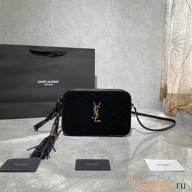 YSL Lou Camera Bag Frosted 520534 Size 23 x 16 x 6 cm - 1