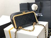 Chanel Chain Black Gold Box Bag Size 15 x 22 x 9 cm - 6