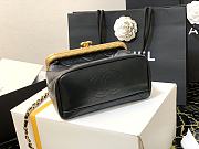 Chanel Chain Black Gold Box Bag Size 15 x 22 x 9 cm - 3