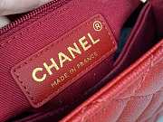 Chanel Coco Top Handle Bag Red 29cm - 4