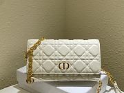 Dior Caro White Size 20 x 11.5 x 3.5 cm - 6