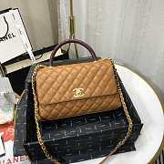 Chanel Coco Grained Calfskin Flap Bag 29cm - 3