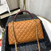 Chanel Coco Grained Calfskin Flap Bag 29cm - 5