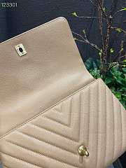 Chanel Coco Top Handle Bag Beige Size 29 cm - 5