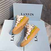 Lanvin Curb Zigzag-Laces Sneakers - 2