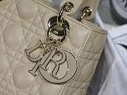 Dior Lady Cream M8013 Size 20 x 16.5 x 8 cm - 3