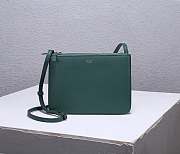 Celine Trio Shoulder Green Bag Size 25 cm - 1