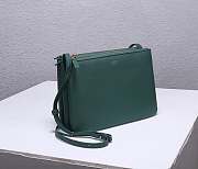 Celine Trio Shoulder Green Bag Size 25 cm - 4