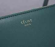 Celine Trio Shoulder Green Bag Size 25 cm - 2