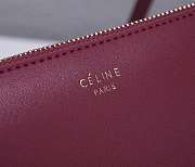 Celine Trio Shoulder Red Bag Size 25 cm - 2