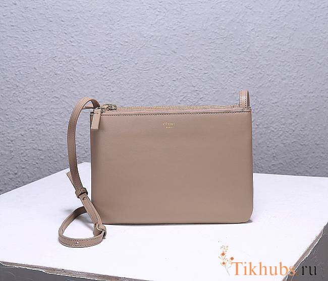 Celine Trio Shoulder Beige Bag Size 25 cm - 1