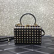 Valentino Calfskin Box Bag Size 19 x 12 x 8 cm - 1