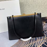 Celine Original Cowhide Black 8869 Size 33 x 22 x 10 cm - 5