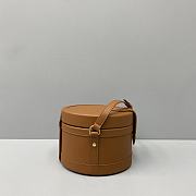 Celine Tambour Bag Full Brown 60062 Size 17 x 12 x 17 cm - 6