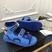 Chanel Sandal In Blue - 1