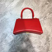 Balencia Hourglass Bag Red Size 23 x 10 x 14 cm - 2