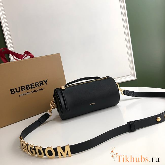 Burberry Cylindrical Mini Bag Black Size 21 x 11 x 11 cm - 1