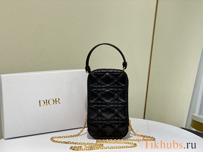 Dior Black Phone Case  - 1