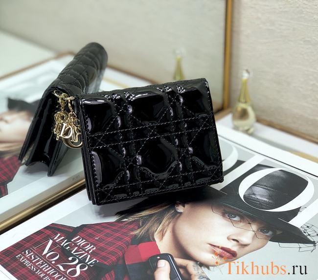 Dior Wallet Black Size 11 x 9 cm - 1