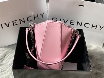Givenchy Crossbody Bag Pink Size 20 x 10 x 8.5 cm