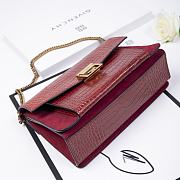Givenchy Cowhide Crocodile Red Size 29 cm - 4