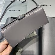 Balencia Hourglass Bag Smoky Gray Size 19 x 8 x 11 cm - 5