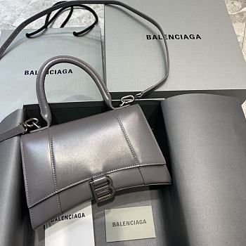 Balencia Hourglass Bag Smoky Gray Size 23 x 10 x 14 cm