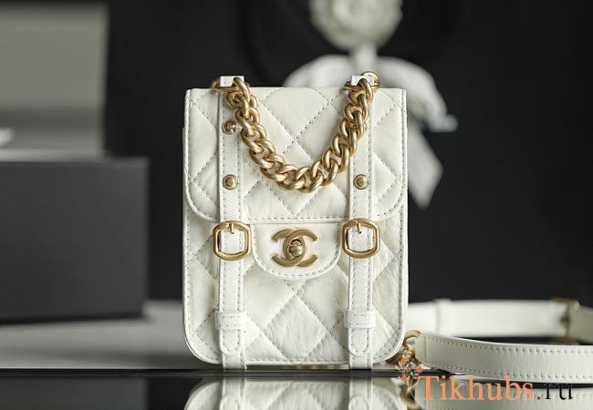 Chanel Vertical Flap Bag Size 17 x 14 x 7 cm - 1