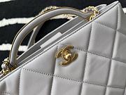 Chanel Handbag Bag Gray Size 30 x 12 x 28 cm - 3