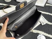 Chanel Mini Castle Series Hanger Bag Black 22 cm - 6