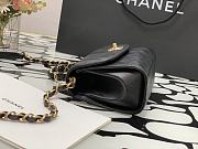 Chanel Handle Bag Black Size 12.5 x 19.5 x 7.5 cm - 6