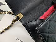 Chanel Handle Bag Black Size 12.5 x 19.5 x 7.5 cm - 2