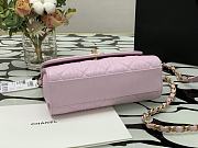 Chanel Handle Bag Pink Size 12.5 x 19.5 x 7.5 cm - 4