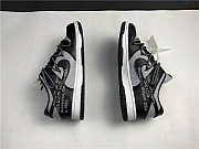 Off-White x Nike Dunk Low Black and Grey No. CT0856 007 - 5