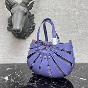 Bottega Veneta The Shell Bag Purple Size 40 x 12 x 25 cm - 6