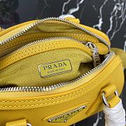 Prada Pillow Bag Yellow 1BB846 Size 20 x 11 x 11.5 cm - 6