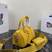 Prada Pillow Bag Yellow 1BB846 Size 20 x 11 x 11.5 cm - 3