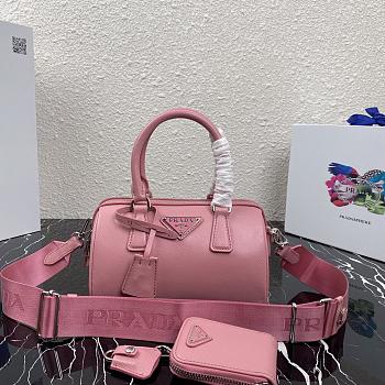 Prada Pillow Bag Pink 1BB846 Size 20 x 11 x 11.5 cm