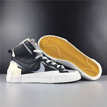 Sacai x Nike Blazer Mid series and Neymar x Nike Sho R4 black gray white