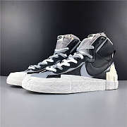 Sacai x Nike Blazer Mid series and Neymar x Nike Sho R4 black gray white - 2