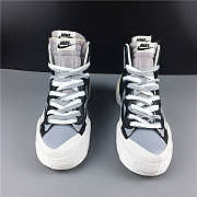 Sacai x Nike Blazer Mid series and Neymar x Nike Sho R4 black gray white - 3