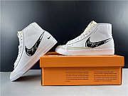 Nike Blazer Mid 77 Sketch White Black CW7580-101 - 3