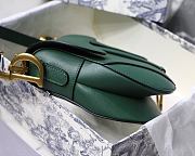 Dior Saddle Vintage Green M9001 Size 25.5 x 20 x 6.5 cm - 3