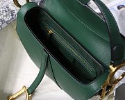 Dior Saddle Vintage Green M9001 Size 25.5 x 20 x 6.5 cm - 5