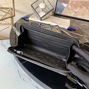 LV Black Flower Trunk Zipper Wallet M80558 Size 19.5 x 10 x 2 cm - 6