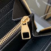 LV Black Clémence Wallet M60171 Size 20 x 9 x 2 cm - 6
