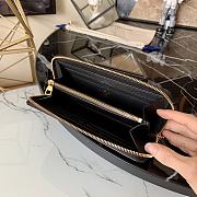 LV Black Clémence Wallet M60171 Size 20 x 9 x 2 cm - 3