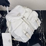 Prada Backpack White 1BZ811 Size 30 x 32 x 15 cm - 6